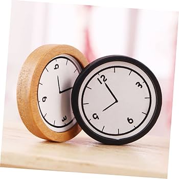 ミニチュア家具書斎⭐︎ガラス木箱時計付⭐︎壁掛け可 Amazon.co.jp: ORFOFE 木製ミニ壁掛け時計 ヴィンテージスタイル